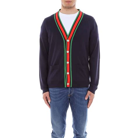 gucci cardigan mens|gucci cardigan sweaters for men.